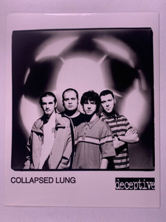 Collapsed Lung Photo Original Promo Circa Early 1990s front