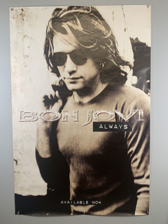 Bon Jovi Poster Original Vintage Always Single Promotion September 1994 front