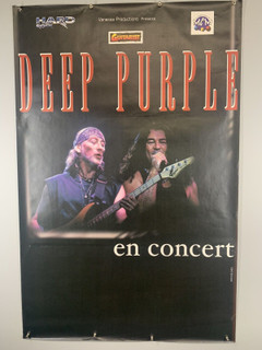 Deep Purple Poster Original Promo France Circa1996 #2 front