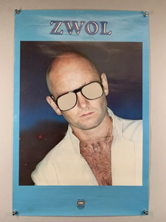 Walter Zwolinski Zwol Brutus Poster Original EMI Promo Self Titled 1978 front