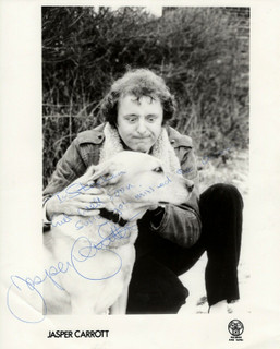 Jasper Carrot Signed Photo 10" x 8" DJM Records and Tapes Promo 1980s front