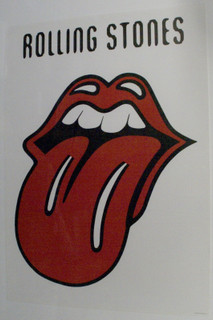 Rolling Stones Poster Promo Voodoo Lounge RZO Productions 1995 front
