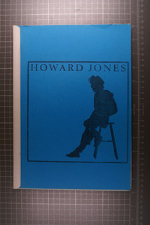 Howard Jones Itinerary Original Vintage Italian Tour April 1985 Front