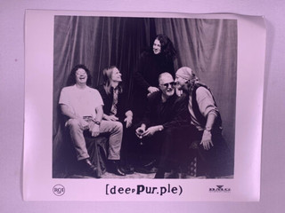 Deep Purple Steve Morse Photo Vintage RCA BMG Promo Circa Mid 1990s Front