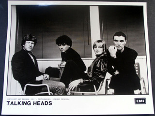 Talking Heads David Byrne Photo Original Pictorial Press EMI Promo Early 1980s front