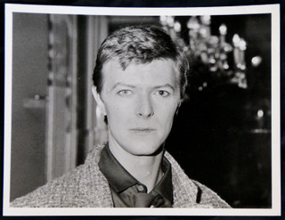 David Bowie Photo Promo Vintage B/W 8.5" x 6.5" Professional Andre Csillag 1978