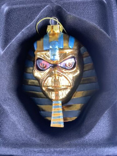Iron Maiden Holiday Ornament Official FC Limited Edition Of 666 Powerslave 2018 front