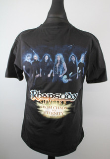 Rhapsody Of Fire Shirt Chaos To Eternity World Tour 2012 front