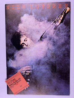 Tom Petty Nils Lofgren Program And Ticket Original I Came to Dance Tour 1977 front