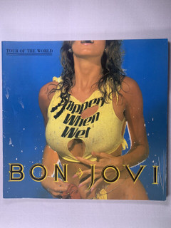 Bon Jovi Programme Original Slippery When Wet Tour 1986 Front