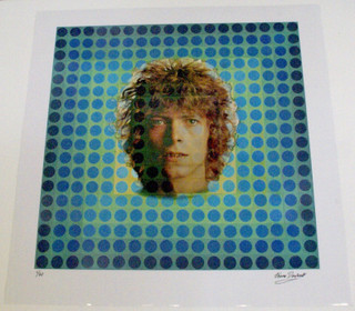 David Bowie Photo Signed by Vernon Dewhurst Space Oddity Ltd Edition #11/30 Front