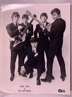 Dave Nyte And The Nocturns Photo Original Gilbert Of Mayfair Promo 1964 Front