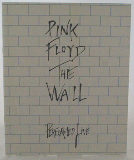 Pink Floyd Programme Vintage Original The Wall Performed Live 1980 Front