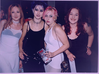 Tampasm Jennifer Bishop Cat Black Photo Orig Kerrang Awards Promo London 1997 front