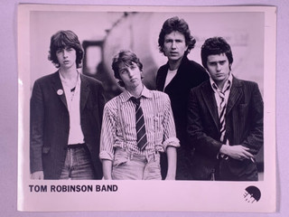 Tom Robinson Band Photo Vintage Official EMI Records Promo 1978 Front