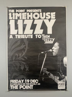 Thin Lizzy Limehouse Lizzy Poster Original Promo Cardiff 2008 Front