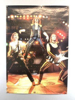 Scorpions Schenker Meine Poster Vintage Original Circa mid 1980s Front