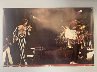 Queen Freddie Mercury Poster Vintage Pace 34/P3174 Printed in Scotland 1978 front