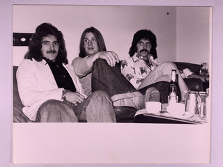 Black Sabbath Ozzy Iommi Butler Photo Promo Original Vintage 1976 #1 Front