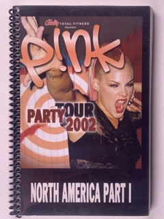 Pink Itinerary Original Vintage North American Party Tour Part I 2002 Front