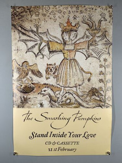The Smashing Pumpkins Poster Vintage Original Promo Stand Inside Your Love 2000 front