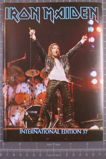 Iron Maiden Magazine Official Vintage Fan Club Original Vintage No. 37 front