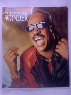 Stevie Wonder Programme Original Vintage Dual Language Japanese Tour 1988 Front