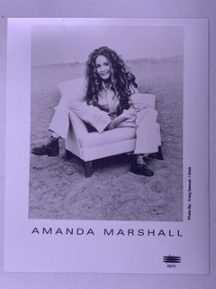 Amanda Marshall Photo Original Epic promo Self Titled Debut Album 1995 Front