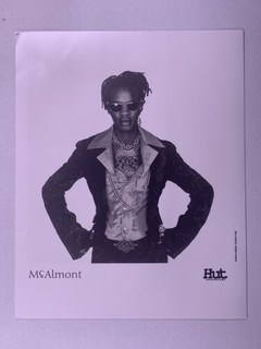 McAlmont Photograph Original Vintage Hut Recordings Promo Circa Mid 1994 front