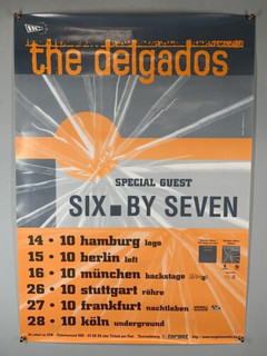 The Delgados Alan Woodward Emma Pollock Poster Orig. German Peloton Tour 1998 #1 front