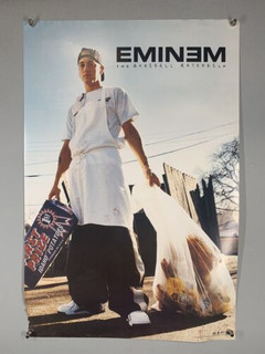 Eminem Poster Original Interscope Records Promo The Marshall Mathers Album 2000 front