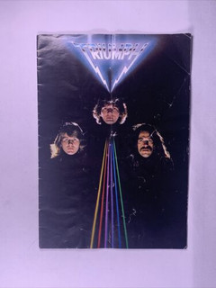 Triumph Programme Original Vintage Progression Of Power UK Tour November 1980 Front