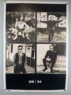 Depeche Mode Anton Corbijn Poster Original Promo Splash Album Cover Artwork 1994 front