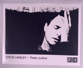 Steve Harley Photograph Original Vintage Poetic Justice Album Promo 1996 Front