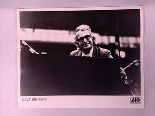 Dave Brubeck Photo Original Vintage Atlantic Records Promo Circa 80s Front