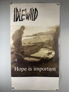 Idlewild Poster Original Food Records Debut Album Promo Hope Is Important  1998 front