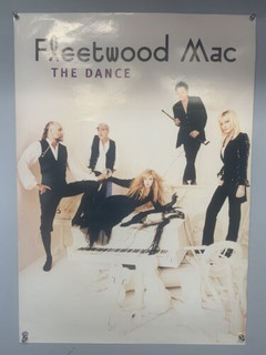 Fleetwood Mac Poster Vintage Original Warner Bros Promo The Dance Album 1997 front