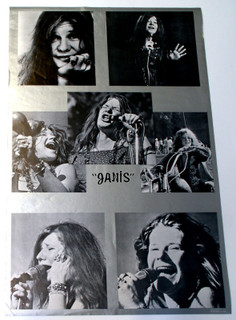 Janis Joplin Poster Original Vintage Sydney Molliver Hollywood Janis Film 1974 front
