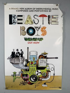 Beastie Boys Poster Original Parlophone Capitol Album Promo The Mix Up 2007 Front