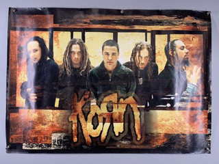 Korn Poster Vintage Original Pyramid Posters Leicester UK Here to Stay 2002 front