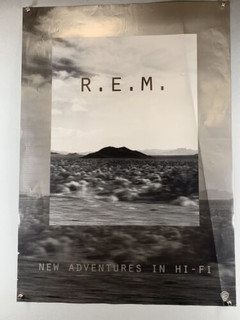 R.E.M. Michael Stipe Poster Vintage Original New Adventures In Hi-Fi Promo 1996 front