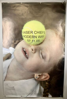 Kaiser Chiefs Ricky Wilson Poster 60 x 40 Original Promo Modern Way 2005 #2 front