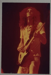 Lynyrd Skynyrd Allan Collins Transparency Positive Photographic Slide 1975 Front Zoom