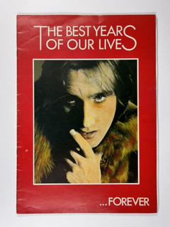 Steve Harley & Cockney Rebel Signed Program Org The Best Years Of Our Lives 1975 Front