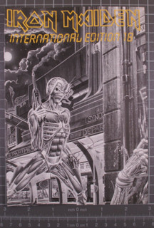 Iron Maiden Fan Club Magazine Original Vintage International Edition No. 18 front