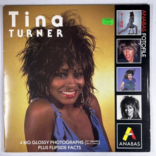 Tina Turner Photograph x 4 And Flyer Orig Anabas Glossy With Flipside Facts 1985 front