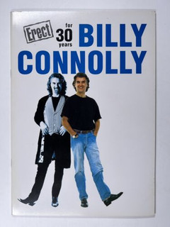 Billy Connolly Robin Williams Programme Orig Erect For 30 Years UK Tour 2001 Front