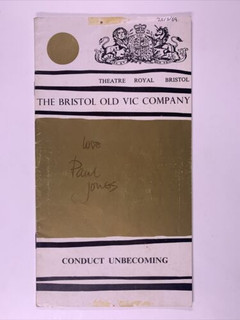 Paul Jones Manfred Mann Signed Programme + Ticket Original Vintage Bristol 1969 Front