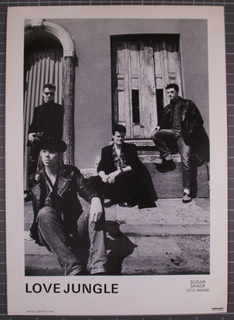 Love Jungle Photograph Original Walkerprint B/W Promotional Circa Early 90s Front