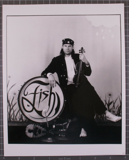 Marillion Fish Photograph 10” x 8” Original Vintage Promotional Circa 1990 #1 front